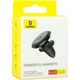 Baseus SUGX-A01 Magnetisk bilholder til telefon til ventilationsrist Sort #6