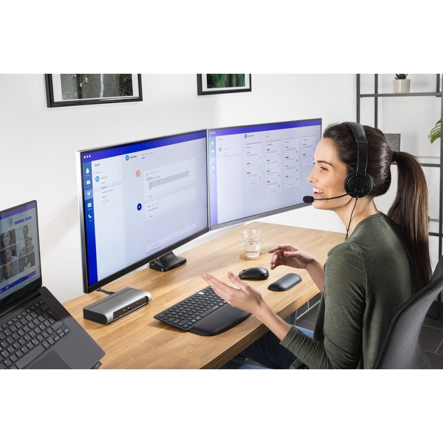 Kensington USB-C Hi-Fi-hovedtelefoner med mikrofon #14