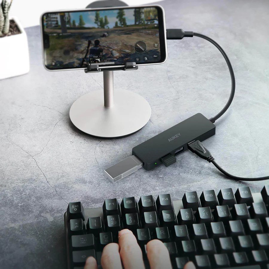 AUKEY CBC64 Ledningsfrt USB 3.2 Gen 2 (3.1 Gen 2) Type-C Sort #3