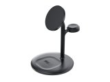 Green Cell MSST-GC-3IN1-B oplader til mobil enhed Hovedtelefoner, Headset, Smartphone, SmartWatch Sort Trdls opladning Automatisk #1