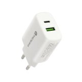 Charger 1 x USB Quick Charge 3.0, 1 x USB-C PD PPS 25W white #1