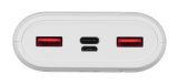 SILICON POWER QS15 Powerbank Eksternt batteri 20000 mAh 2x USB QC 3.0 1x USB-C PD (SP20KMAPBKQS150W) Hvid #2
