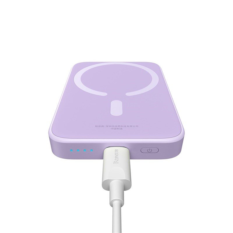 Baseus Magnetic Mini Air P10059002513-00 Lithium-polymer powerbank 6000 mAh Lilla #11