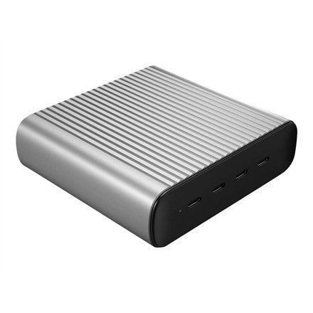 HYPER 245W GaN Desktop Charger Laptop, Smartphone, Tablet Sort, Slv Vekselstrm, Batteri Hurtig opladning Indendrs #6