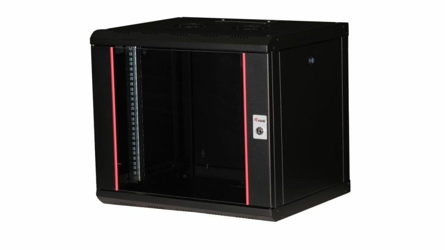 Equip EPM-09-6045-B-CBAA stativ 9U V�gmonteret stativ Sort #1
