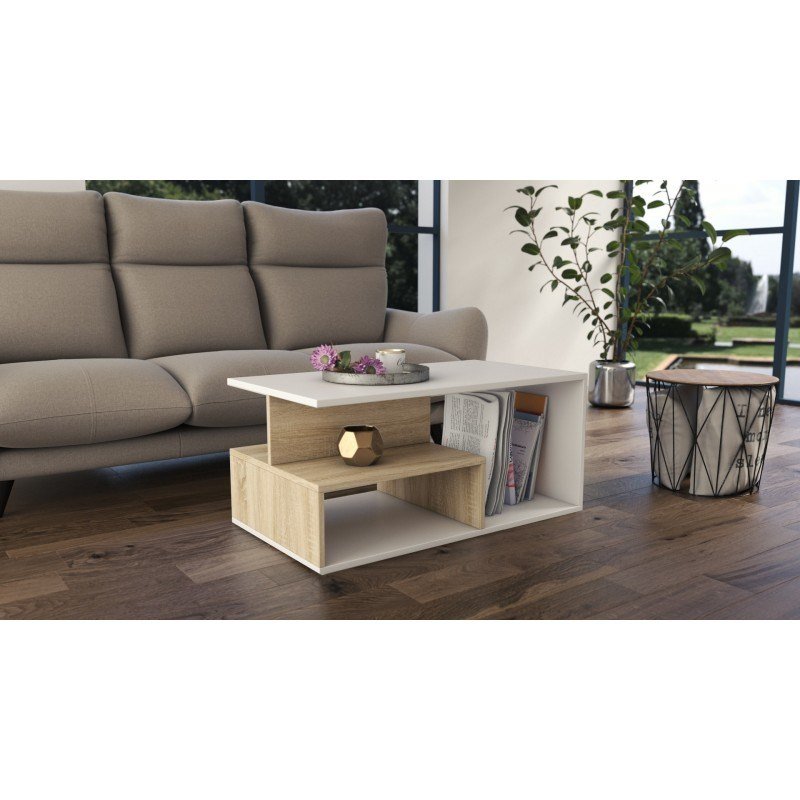Topeshop PRIMA SON MIX kaffe-, side- & endebord Kaffebord Friform facon 1 ben #4