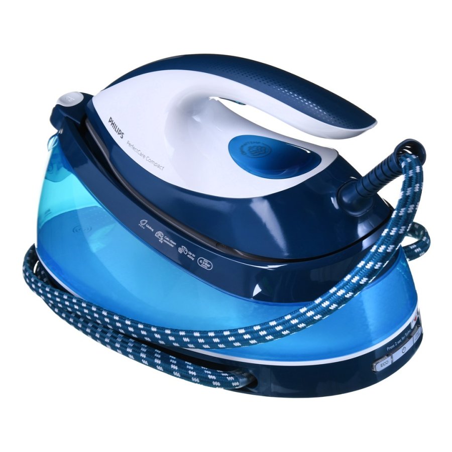 Philips GC7840/20 Dampstrygning station 2400 W 1,5 L DampGlid strygesl Bl, Hvid #3