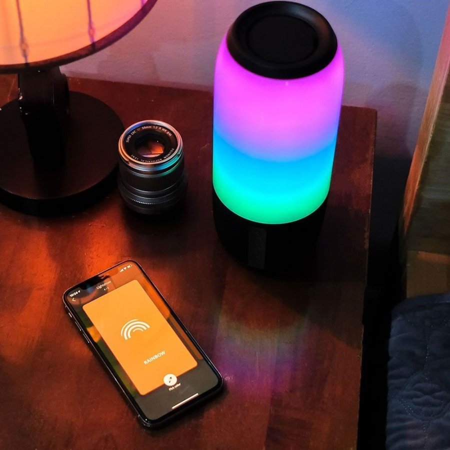 Trdls LED-hjttaler V-TAC SMART VT-7456 RGB Bluetooth 2x3W (SKU 8570) Sort #5