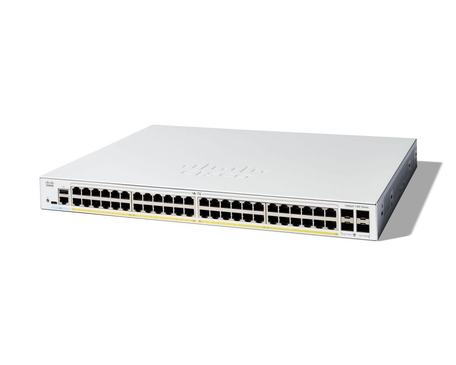 Cisco C1300-48FP-4G netvrksswitch Administreret L2/L3 Gigabit Ethernet (10/100/1000) Hvid #1