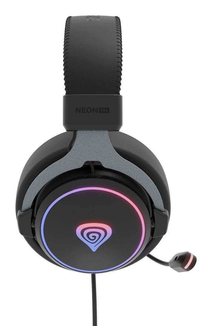 GENESIS Neon 764 Headset Ledningsfrt Spil USB Type-A Sort #5