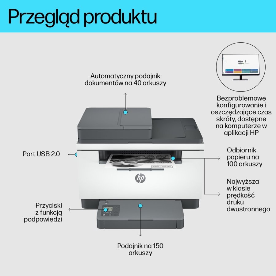 HP LaserJet MFP M234sdn Printer #7
