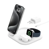 Belkin BoostCharge Hovedtelefoner, Smartphone, SmartWatch Hvid USB Trdls opladning Hurtig opladning Indendrs #1