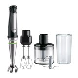 Braun MultiQuick 7 0X22111427 blender Neds�nkning blender 1000 W Sort, Satin st�l #1