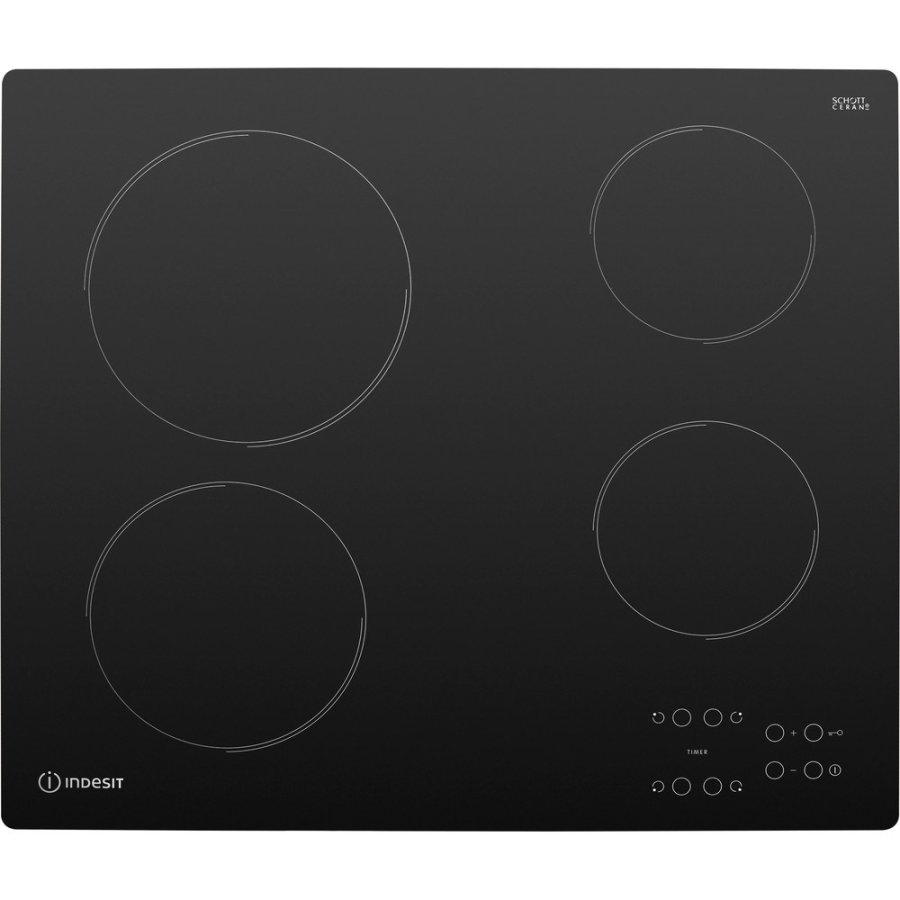 Indesit AAR 160 C Sort Indbygget 58 cm Keramisk 4 zone(s) #1