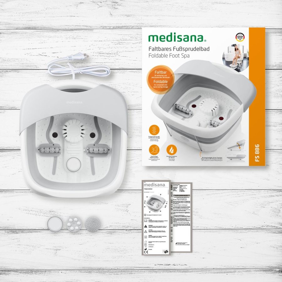 Medisana FS 886 fodbad Hvid #3