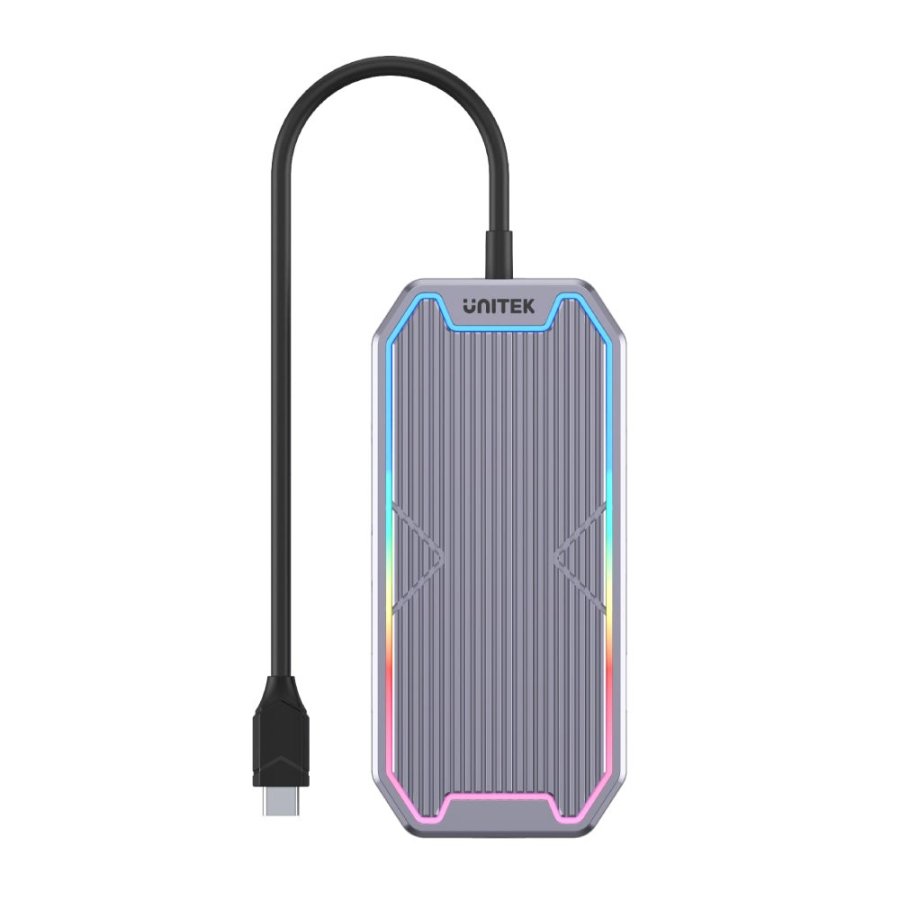 UNITEK uHUB S7+ Ledningsfrt USB 3.2 Gen 2 (3.1 Gen 2) Type-C Gr #4