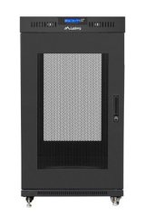 Lanberg FF01-8822-23BL stativ 22U Fritstende reol Sort #3