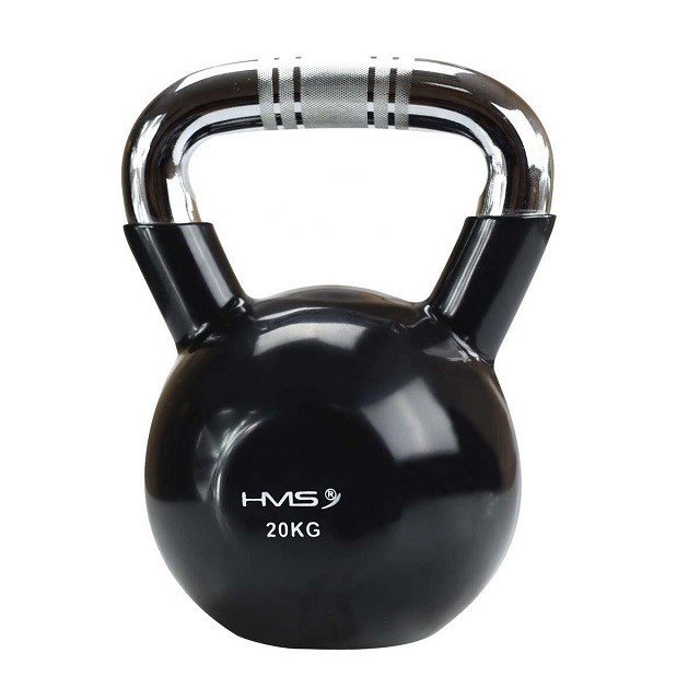 Kettlebell krom 20kg sort HMS KTC20 #1
