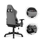 Gaming stol til brn Huzaro HZ-Ranger 6.0 Gr Mesh, gr og sort #9