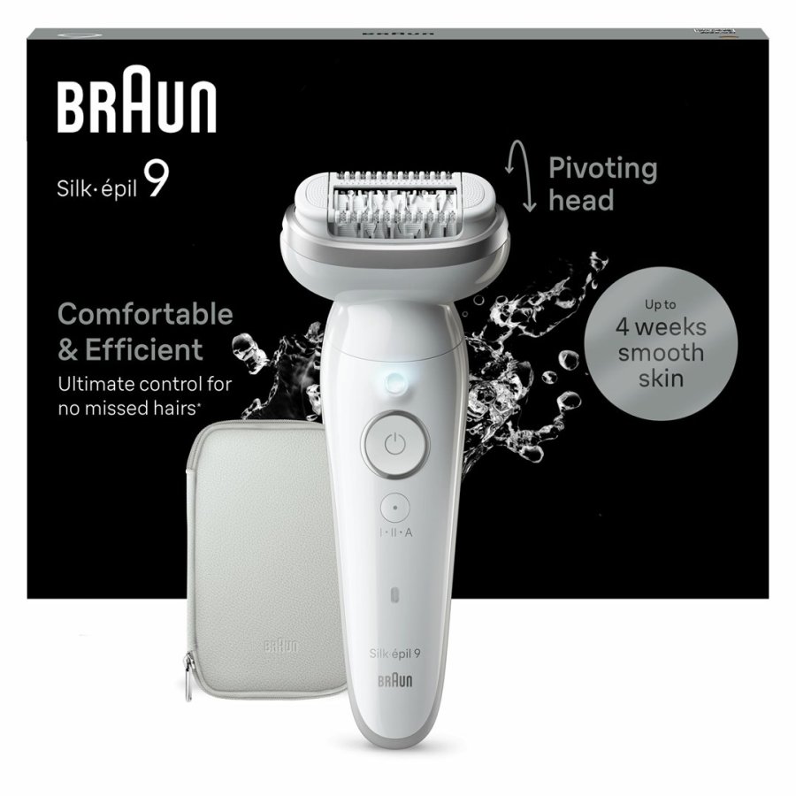 Braun Silk-�pil 9 9-011 40 pincetter S�lv, Hvid #3