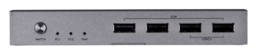 UNITEK V307A KVM Switch Gr #8
