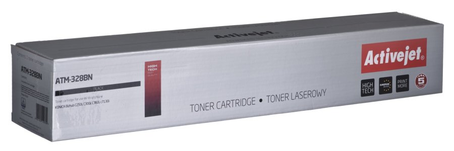 Activejet ATM-328BN Konica Minolta erstatningstoner til Konica Minolta TN328K; Supreme; 28000 sider; sort #1