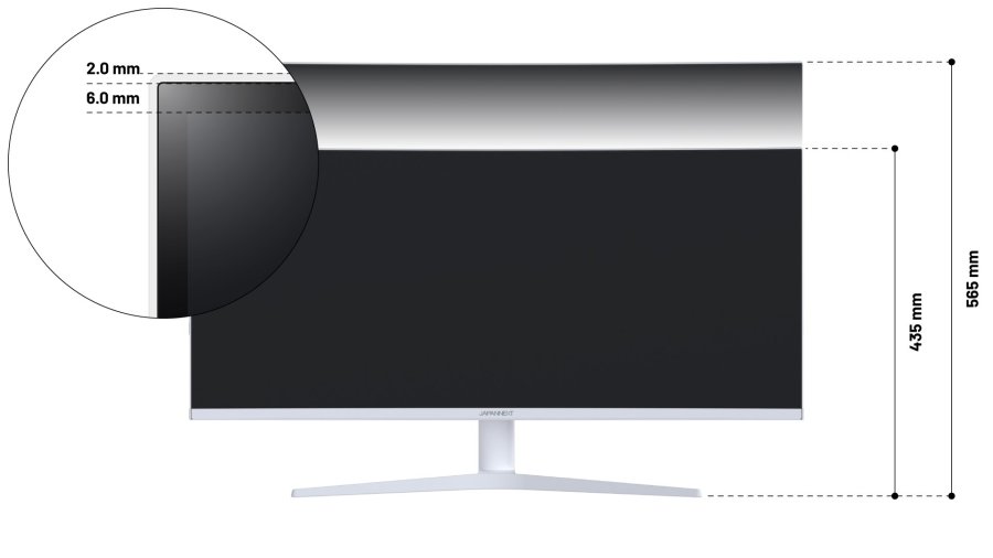 JAPANNEXT JN-IPS340UWQHD60C-C65W-HS-W computersk�rm 86,4 cm (34