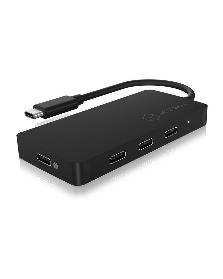 ICY BOX IB-HUB1429-CPD USB 3.2 Gen 2 (3.1 Gen 2) Type-C 10000 Mbit/s Sort #3