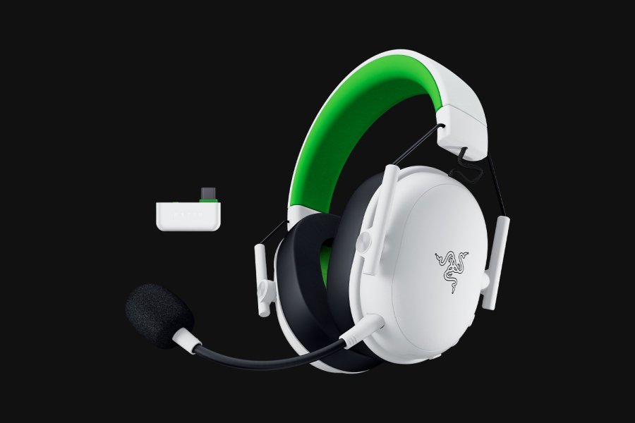 Razer BlackShark V3 X HyperSpeed Headset Tr�dl�s Spil USB Type-C Bluetooth Hvid #5