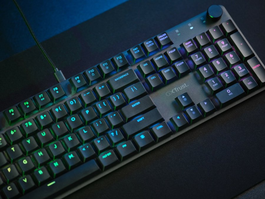 Trust GXT 866 TORIX tastatur Spil USB QWERTY US International Sort #13
