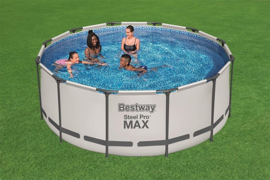 Bestway Steel Pro Max 56420 Indrammet pool Rund 10250 L Gr� #3