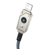 Baseus Unbreakable USB A til iP-kabel 2 m 5V-2,4A Sort #3
