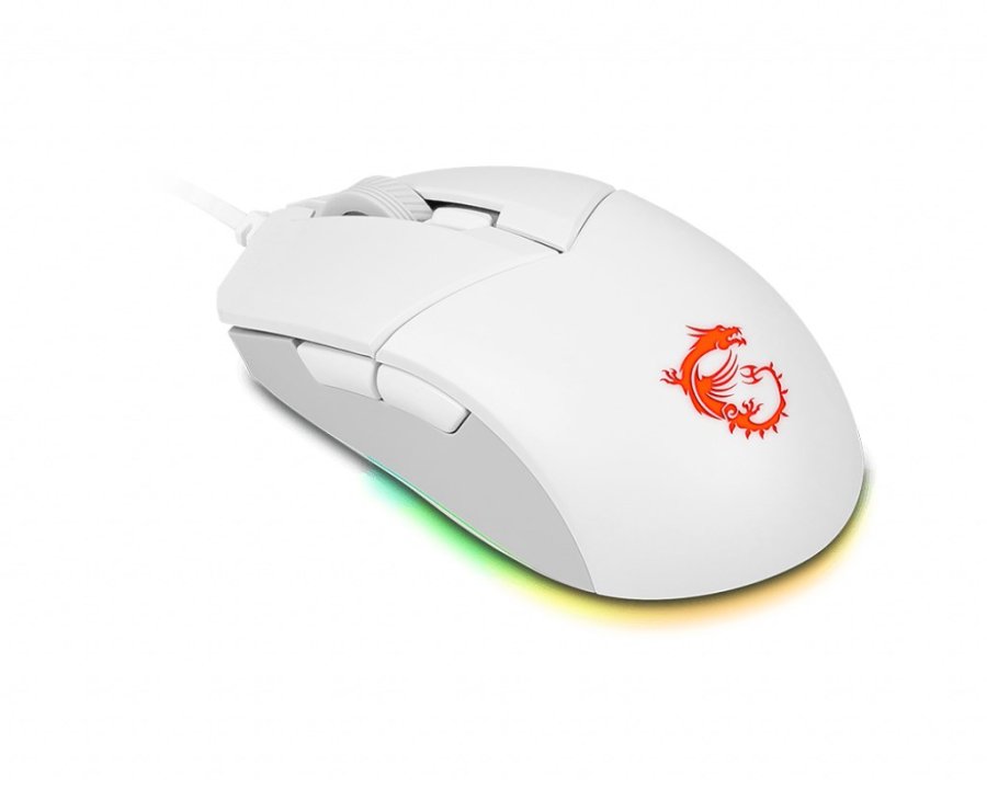 MSI CLUTCH GM11 WHITE mus Spil Ambidextrous USB Type-A Optisk 5000 dpi #5