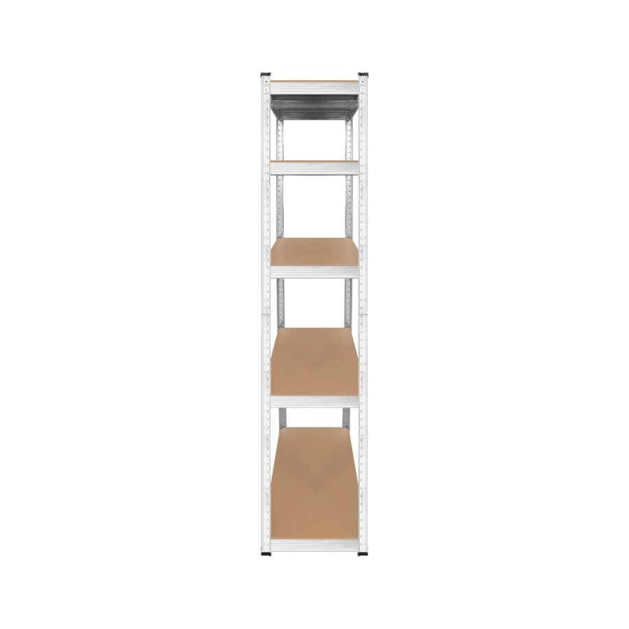 Metalreolskab 175 kg x5 180x90x40cm Rebel, galvaniseret, udtrkkeligt, MDF, RB-1250 #7