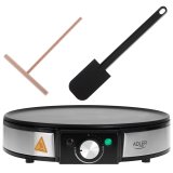 Adler AD 3058 pandekage- og crepes-maskine 1 pandekage(r) 1600 W Sort, Rustfrit stl #25