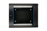 Extralink 6U 600X600 AZH WALL-MOUNTED RACKMOUNT CABINET SWING TYPE BLACK Vgmonteret stativ Sort #4