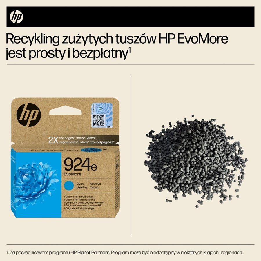 HP Original 924e EvoMore-blkpatron, cyan #5