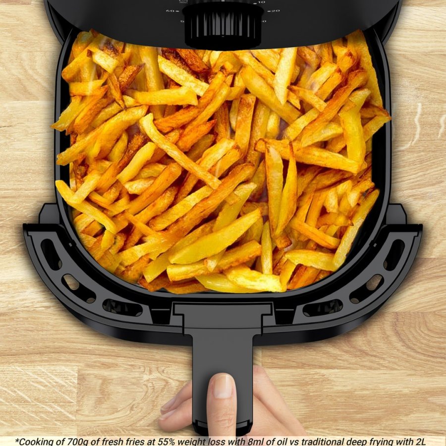 Tefal Easy Fry EY1308 Enkelt 3,5 L Enkeltstende 1030 W Varmluftsteger Sort #19