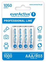 Genopladelige batterier everActive Ni-MH R03 AAA 1050 mAh Professional Line #1