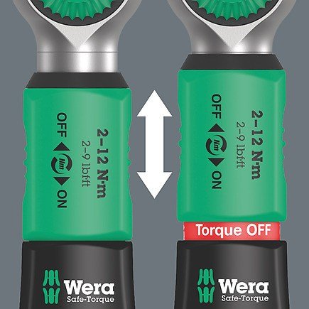 Wera Safe-Torque A 1 Set 1 1/4  Square, 2-12 Nm #5