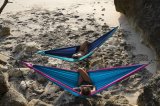 Ticket To The Moon TRAVEL HAMMOCK - King Size H�ngende h�ngek�je 2 person(er) Nylon M�rkegr�n, Gr�n #3