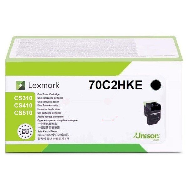 Lexmark 702HK tonerpatron 1 stk Original Sort #2