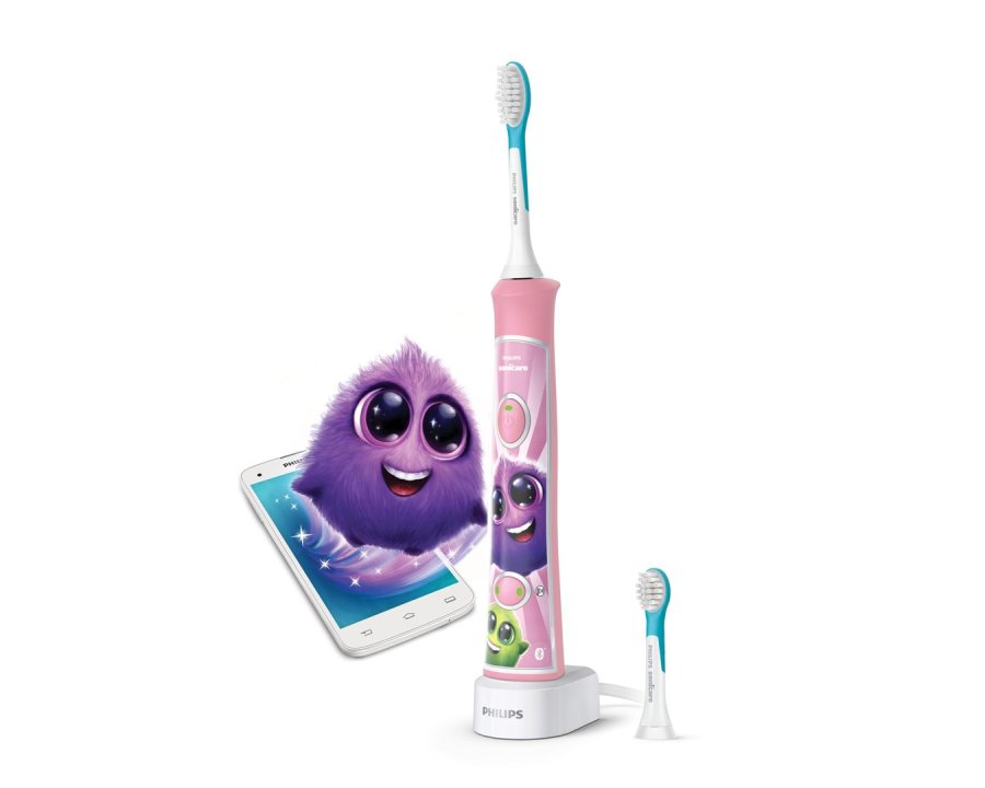 Philips Sonicare For Kids HX6352/42 elektrisk tandb�rste Barn Sonisk tandb�rste Pink #1