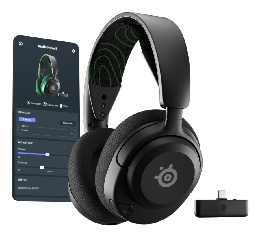 Steelseries 61676 hovedtelefoner/headset Trdls Spil Sort #4