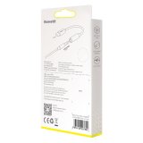 Baseus L54 kabel til mobiltelefon Sort, Gr� USB C 3.5mm #9