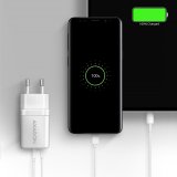 Axagon ACU-PQ30W Ladegert QC3.0.4.0/AFC/FCP/PPS/Apple+ PD USB-C 30W - wei - USB Typ C Mobiltelefon, Smartphone, SmartWatch, Tablet, Universel Hvid Vekselstrm Hurtig opladning Indendrs #7