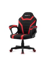 Gaming stol til brn Huzaro Ranger 1.0 Red Mesh, sort, rd #5