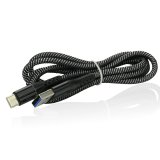 Car charger 1 X USB QC3.0 18W black + cable USB-C 1m #9