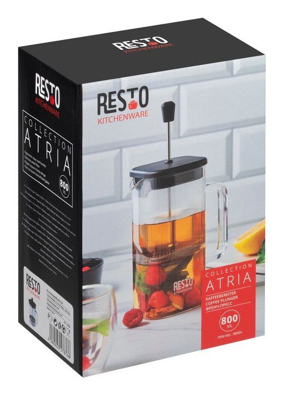Resto Kitchenware 90504 tepot Enkelt tekande 800 ml Sort #19