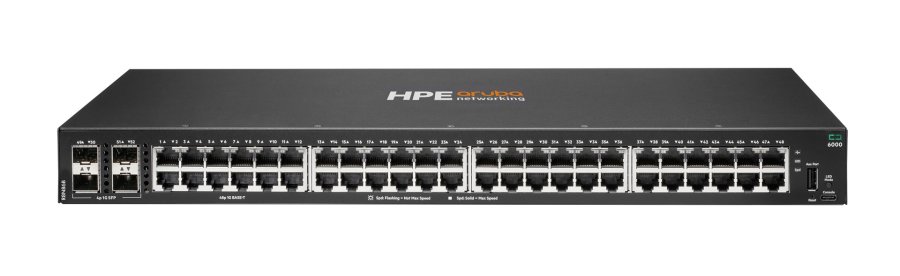 HPE Aruba Networking CX 6000 48p 10M/100M/1G 4p SFP 1G Switch #1